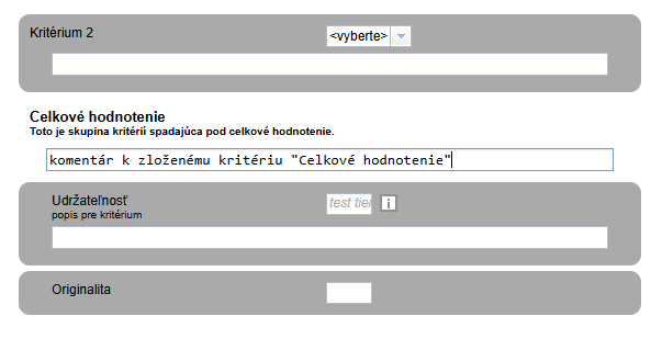 Preview of a composite criterion