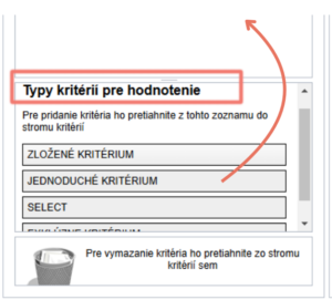Ako pridať ďalšie kritérium